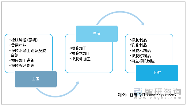 天然橡胶产业链