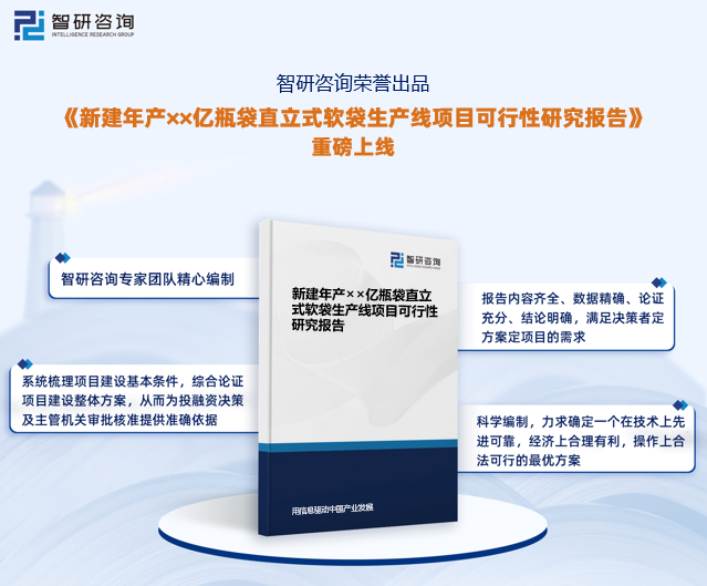 《新建年产××亿瓶袋直立式软袋生产线项目可行性研究报告》