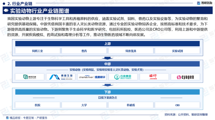 CRO即合同研究组织，通过合同形式为医药企业及相关机构在基础医学研究和临床医学研发过程中提供专业化研究服务的商业化机构。CRO企业服务于药物研发的整个阶段，负责药物开发过程所涉及的全部或部分活动，其基本目的在于协助制药企业进行科学或医学研究，主要提供的服务包括新药发现、安全性评价研究服务、药代动力学、药理毒理学等临床前研究及临床数据管理、新药注册申请等。近几年来，随着我国医疗改革的不断深化，以医保目录调整、支付方式改革、医保双通道等为重点的医改政策不断落实，《关于推动原料药产业高质量发展实施方案的通知》、《“十四五”医药工业发展规划》等相关政策的推行，推动了中国医药产业结构调整，研发重点转向创新转型升级，鼓励医药研发行业及相关产业的发展。CRO行业目前处于由发达国家市场向国内持续转移的阶段。2017年我国CRO市场规模仅290亿人民币，至2022年我国CRO市场规模已达806亿人民币，复合年增长率约为22.68%，其中临床研究阶段CRO市场规模约为418亿元；与发达国家相比，我国的CRO行业发展还处于初级阶段，存在巨大的发展空间。