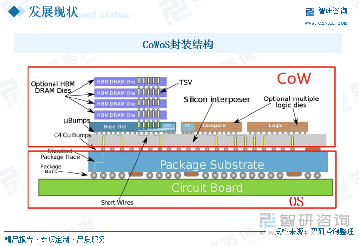 CoWoS封装结构